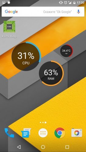 X-CPU - Circle Widgets