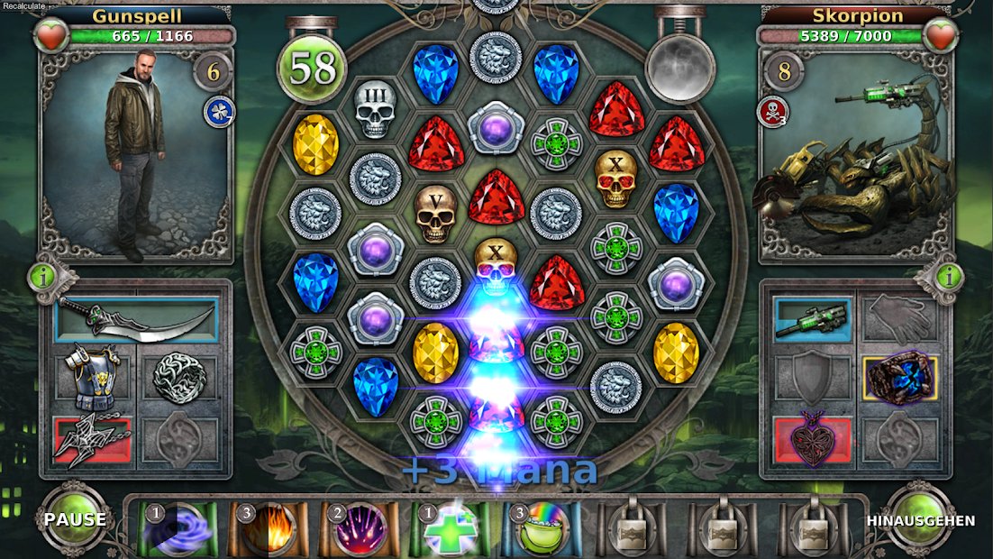 Gunspell - Match 3 Puzzle-Abenteuer