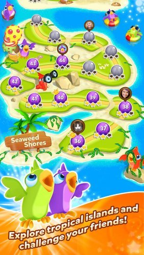 Tropical Trip - Match 3 Game