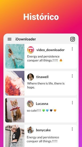 Baixar Vídeos do Instagram - Repostar Instagram