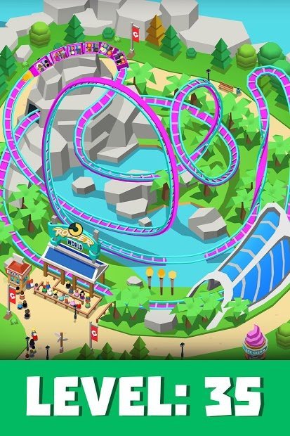 Idle Theme Park Tycoon - Recreation Game
