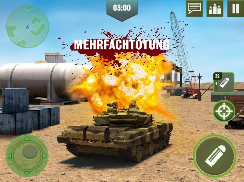 War Machines: Panzerkampf - Gratis-Armeekampfspiel