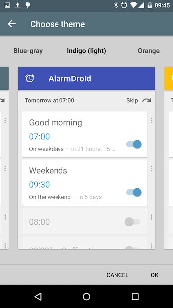 AlarmDroid (despertador)
