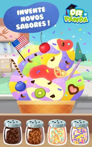 Sorvetes Dr. Panda Grátis