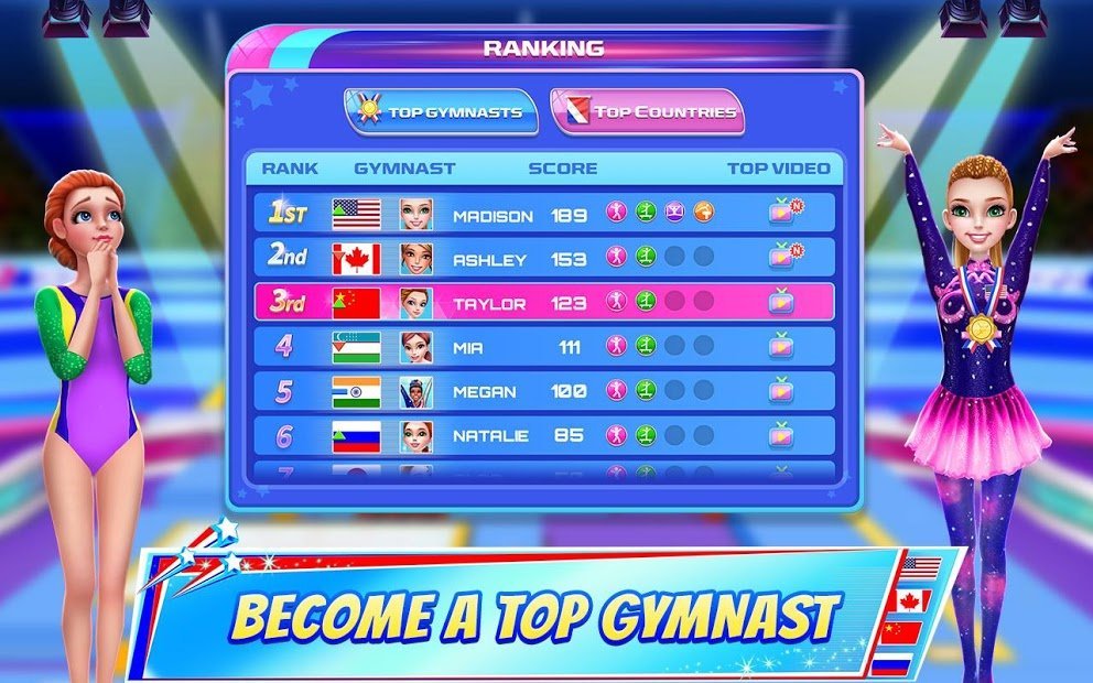 Gymnastics Superstar - Spin your way to gold!