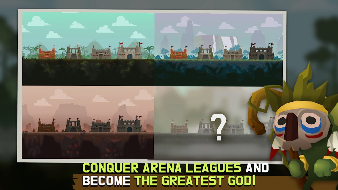 Marimo League : Be God, show Miracles on battles!