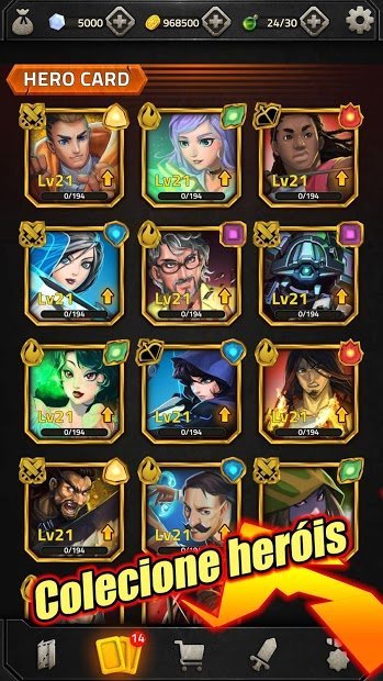 Jogo de RPG 3 - Heróis dos Elementos