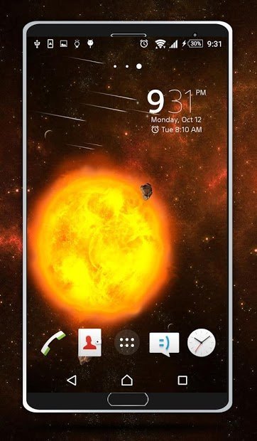 Sun Live Wallpaper