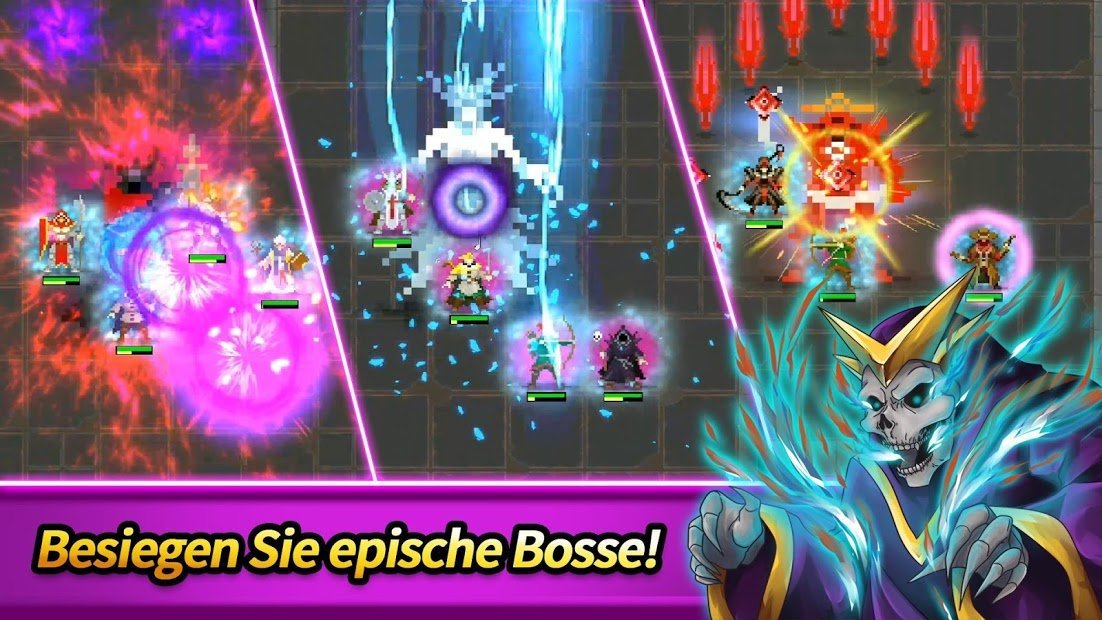 Dunidle - Idle RPG Pixel Heroes Dungeon Crawler