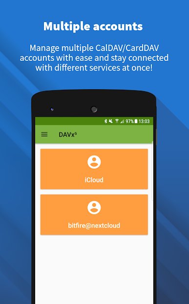 DAVx⁵ – CalDAV/CardDAV Client