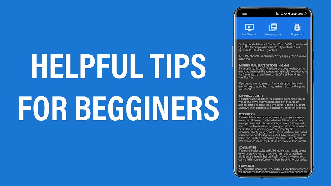 Battlegrounds Advanced Graphics Tool [NO BAN]