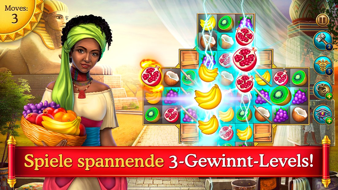 Cradle of Empires Match-3 Game