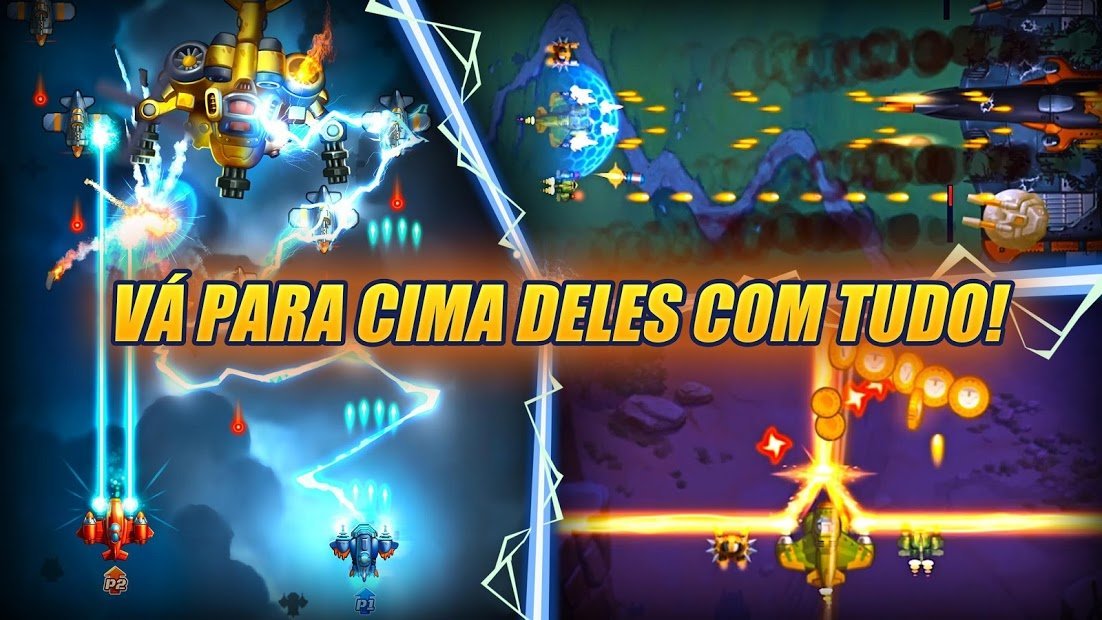 HAWK:  Jogo de nave espacial de tiro Space shooter