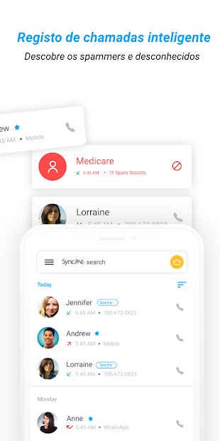 Sync.ME - Caller ID, Spam Call Blocker & Contacts