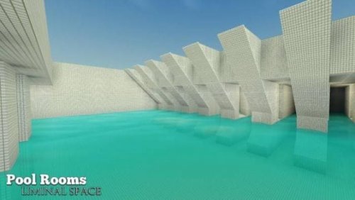 Mapa Salas de bilhar | Backrooms - Espaço Liminar para Minecraft