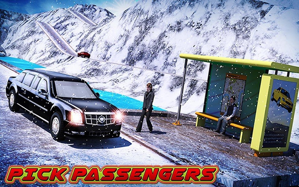 Offroad Hill Limo Driving 3D