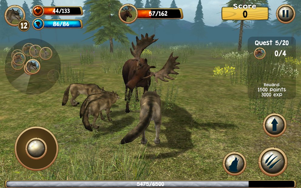 Wild Wolf Simulator 3D