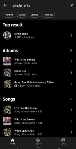 YouTube Music Vanced