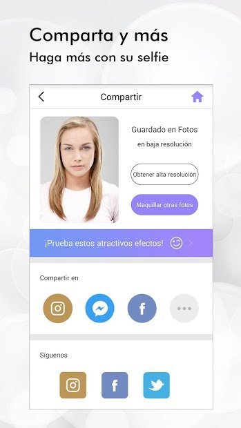 Perfect365: Cara maquillaje