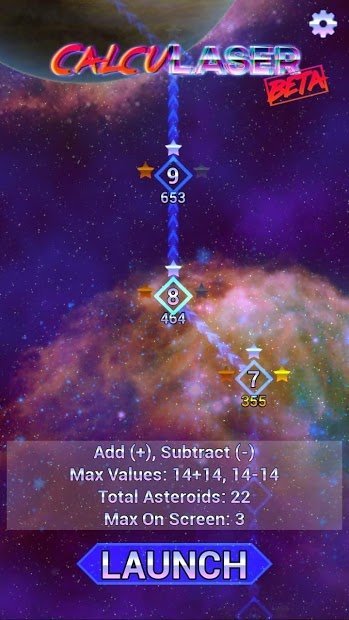 CalcuLASER Math Game