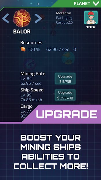 Idle Planet Miner
