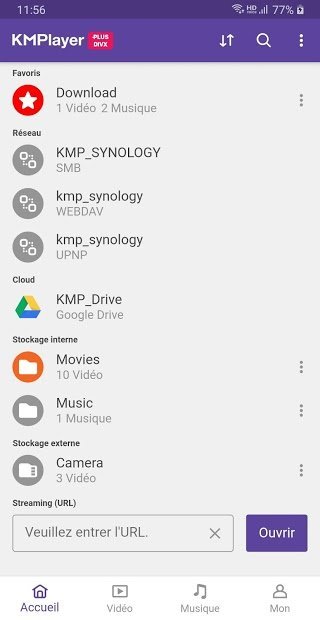 KMPlayer Plus (Divx Codec) - Lecteur video