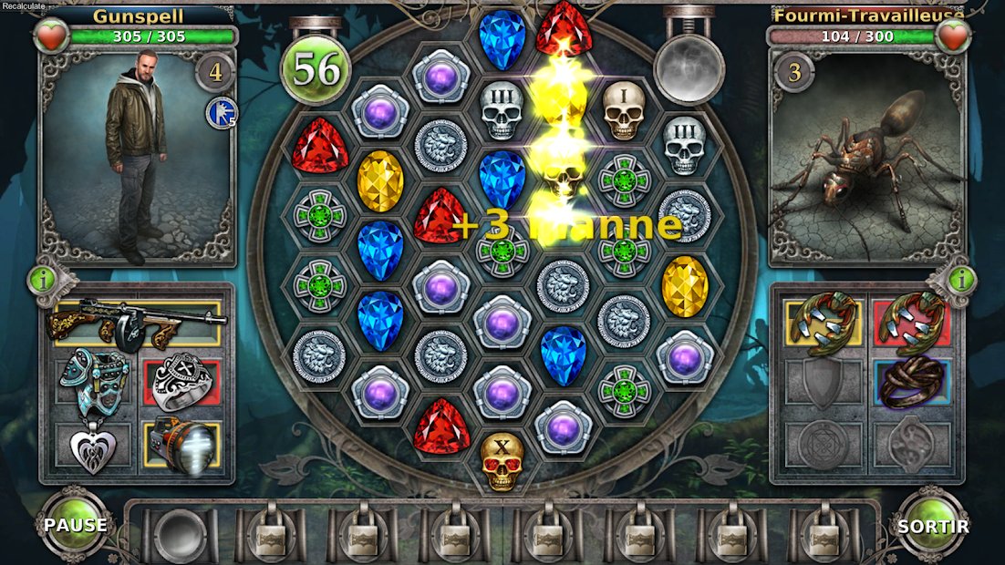 Gunspell - match 3 puzzle aventure