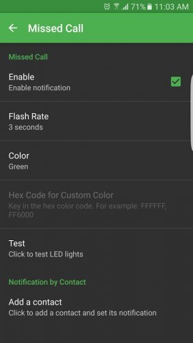 Light Manager - LED Settings