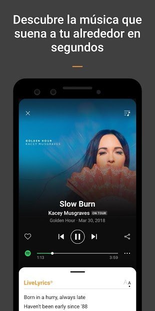 SoundHound∞ Búsqueda y reproducción musical