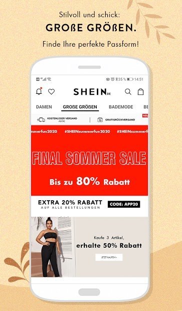 SHEIN-Shopping und Fashion