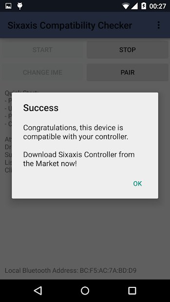Sixaxis Compatibility Checker