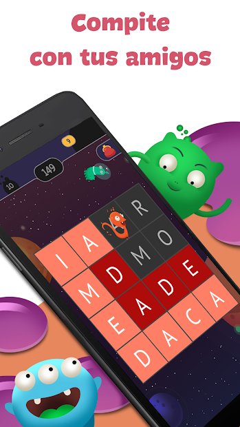 Probetas con palabras