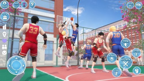 Anime School Girl Dating Sim