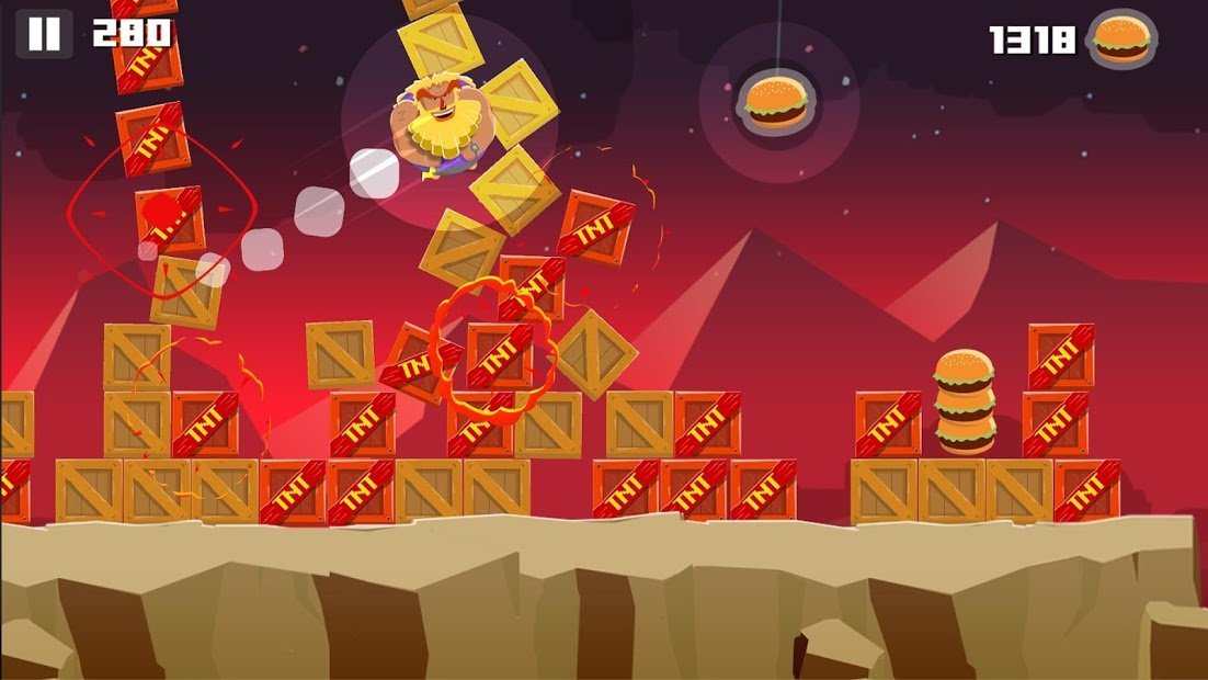 Bolha Man: rolamento!