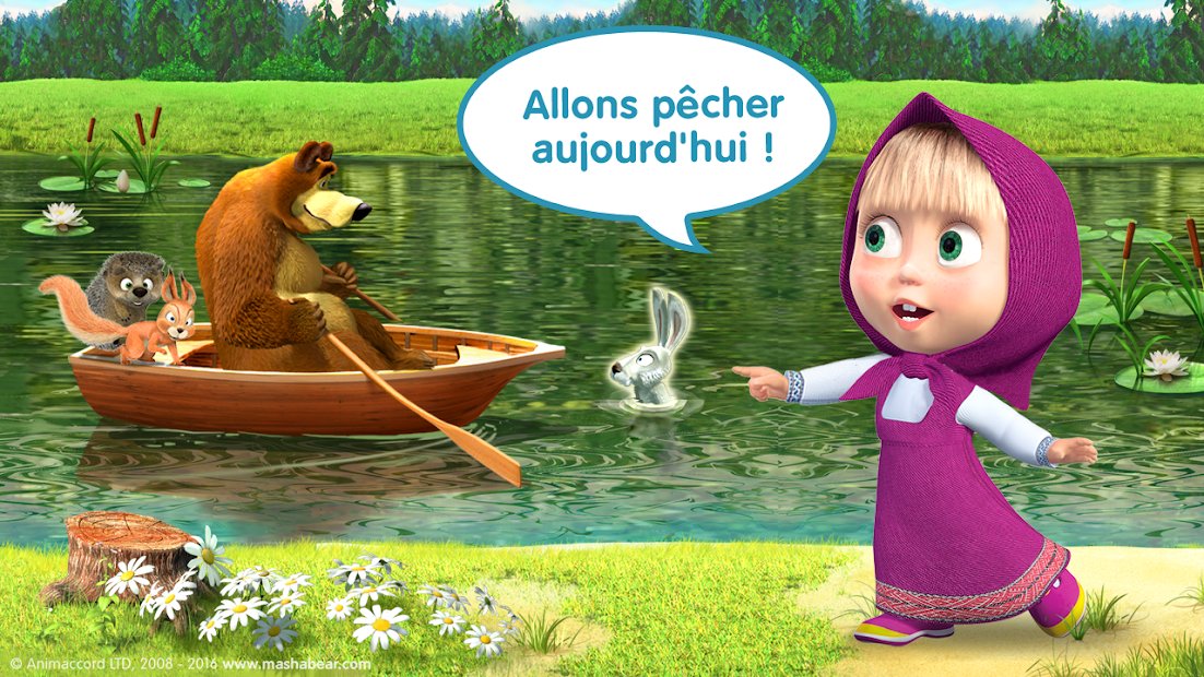 Masha et Michka Jeux éducatifs