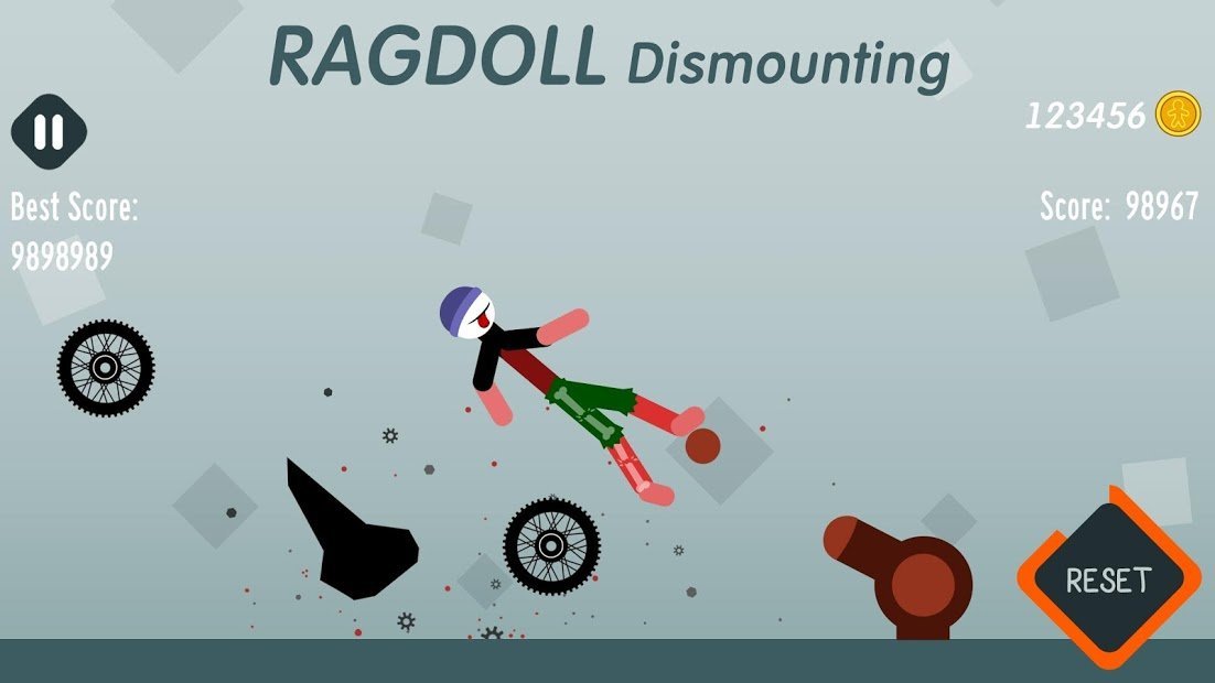 Ragdoll Dismounting
