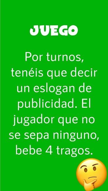 Picolo juegos para beber