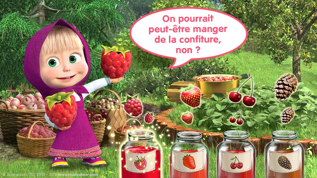 Masha et Michka Jeux éducatifs