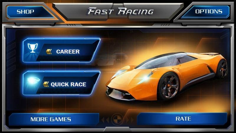 Schnell-Rennen3D - Fast Racing