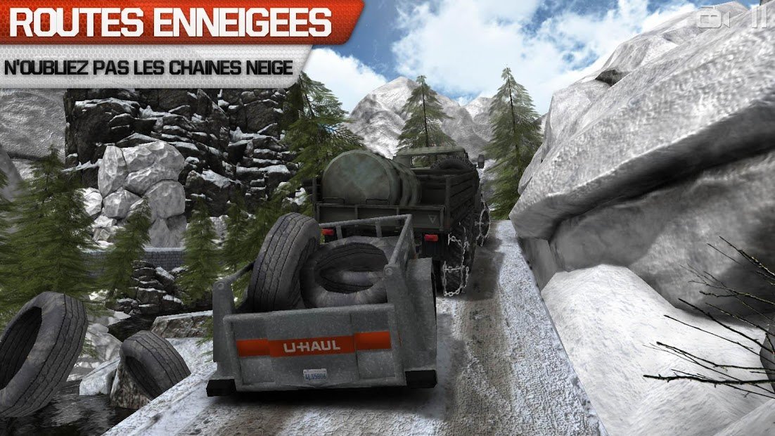 Chauffeur de camion 3D:Offroad