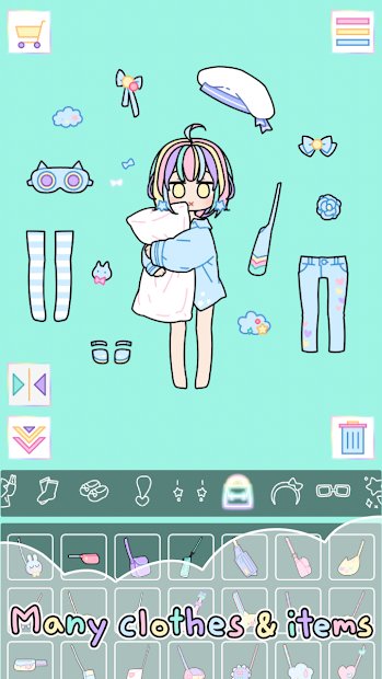 Pastel Girl : Dress Up Game