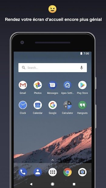 Apex Launcher - Thème, Efficace, et Sécurisé