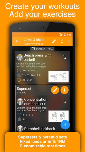 Workout Tracker & Gym Trainer - Fitness Log Book