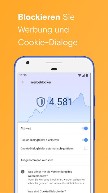 Opera-Browser mit gratis VPN