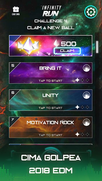 Infinity Run: Rush Balls On Rhythm Roller Coaster