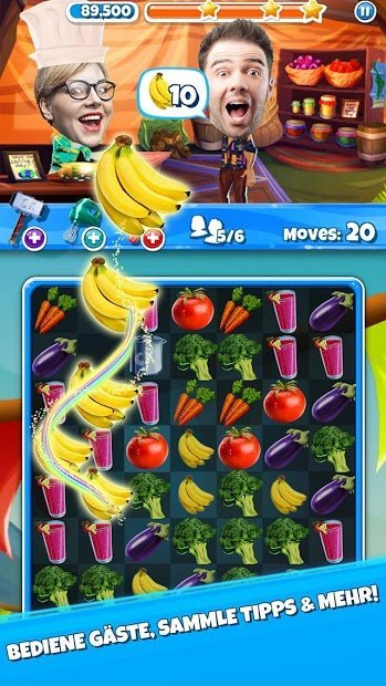 Crazy Kitchen: Match 3 Puzzles