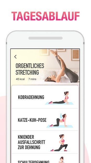 Frauen Fitness - Trainingsplan für Frauen