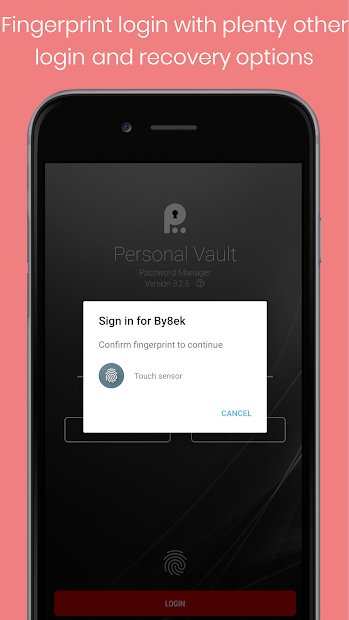 Personal Vault PRO - Password Manager