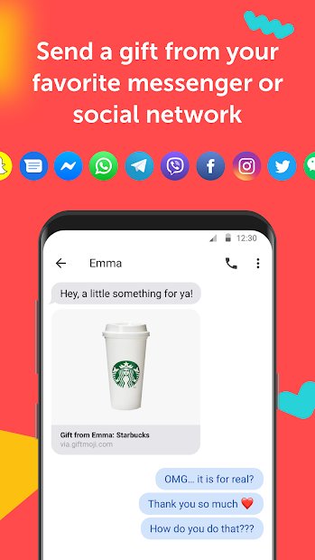 Giftmoji - Send gifts instantly