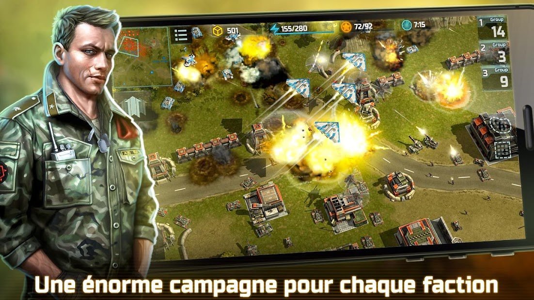 Art of War 3:PvP RTS Jeu Stratégique en Temps Réel